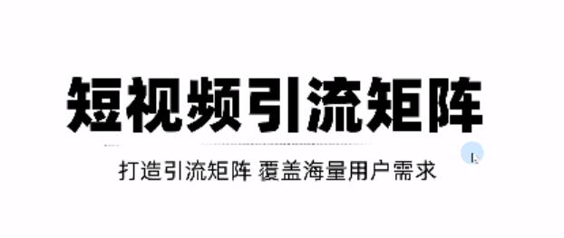 短视频引流矩阵打造，SEO+二剪裂变，效果超级好！【视频教程】-第一资源站