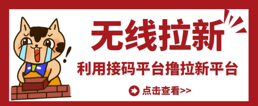 最新接码无限拉新项目，利用接码平台赚拉新平台差价，轻松日赚500+-第一资源站