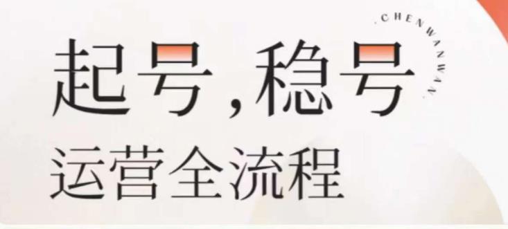 婉婉-起号稳号运营全流程，解决从小白到进阶所有运营知识，帮助解决账号所有运营难题-第一资源站