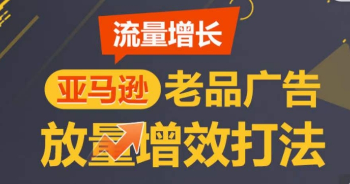 亚马逊流量增长-老品广告放量增效打法，循序渐进，打造更多TOP listing​-第一资源站