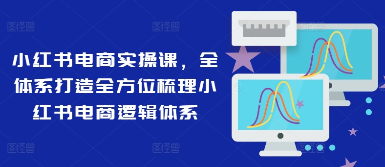 小红书电商实操课，全体系打造全方位梳理小红书电商逻辑体系-第一资源站