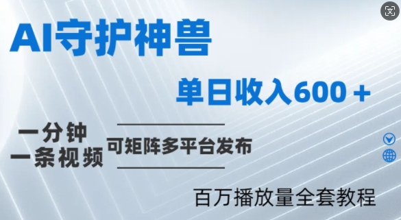 制作各省守护神，100多W播放量的视频只需要1分钟就能完成【揭秘】-第一资源站