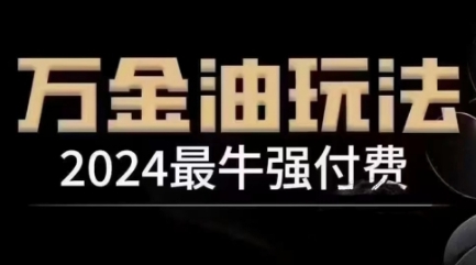 2024最牛强付费，万金油强付费玩法，干货满满，全程实操起飞-第一资源站