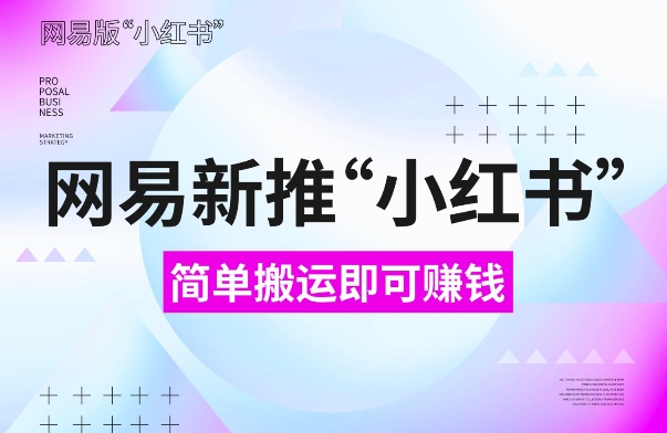 网易官方新推“小红书”，搬运即有收益，新手小白千万别错过(附详细教程)【揭秘】-第一资源站